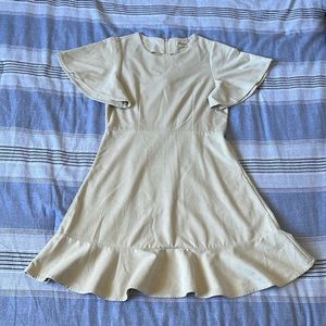 Small Fashion on Earth Microsuede Fluttery Dress